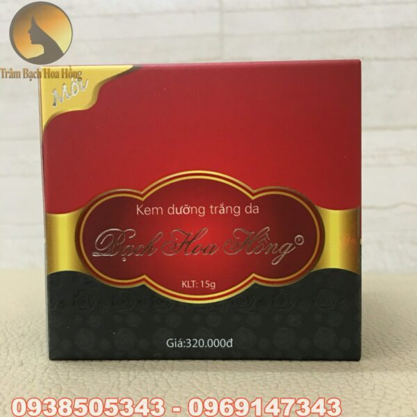 Kem Dưỡng Trắng Da Bạch Hoa Hồng - Hình ảnh 4