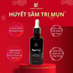 huyết sâm trị mụn Tết 2025