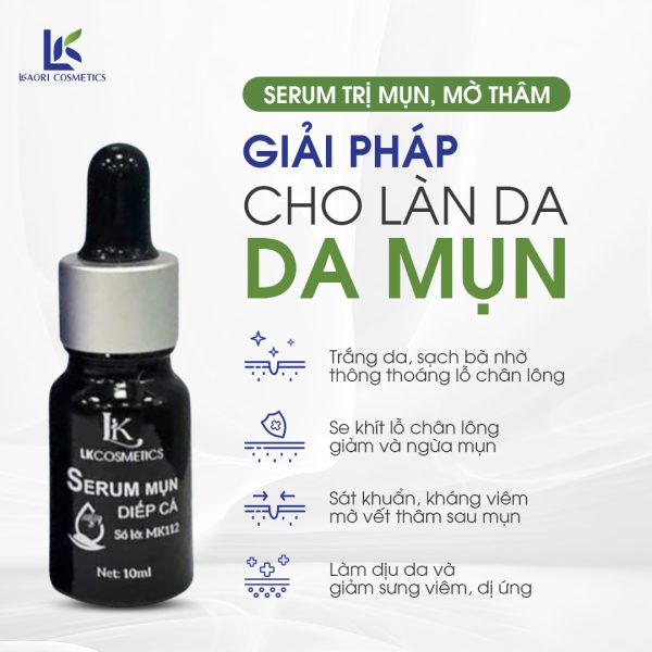 SERUM MỤN DIẾP CÁ 3