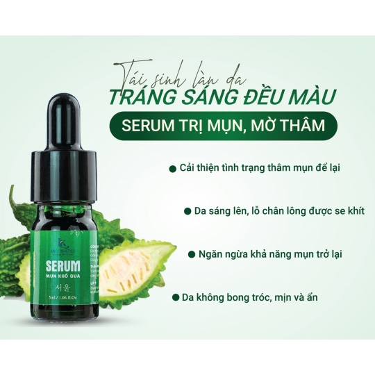 SERUM MỤN KHỔ QUA 9